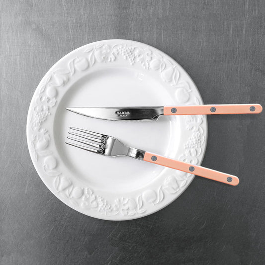 Sabre Paris, Bistro. 16pc cutlery set - Nude Pink