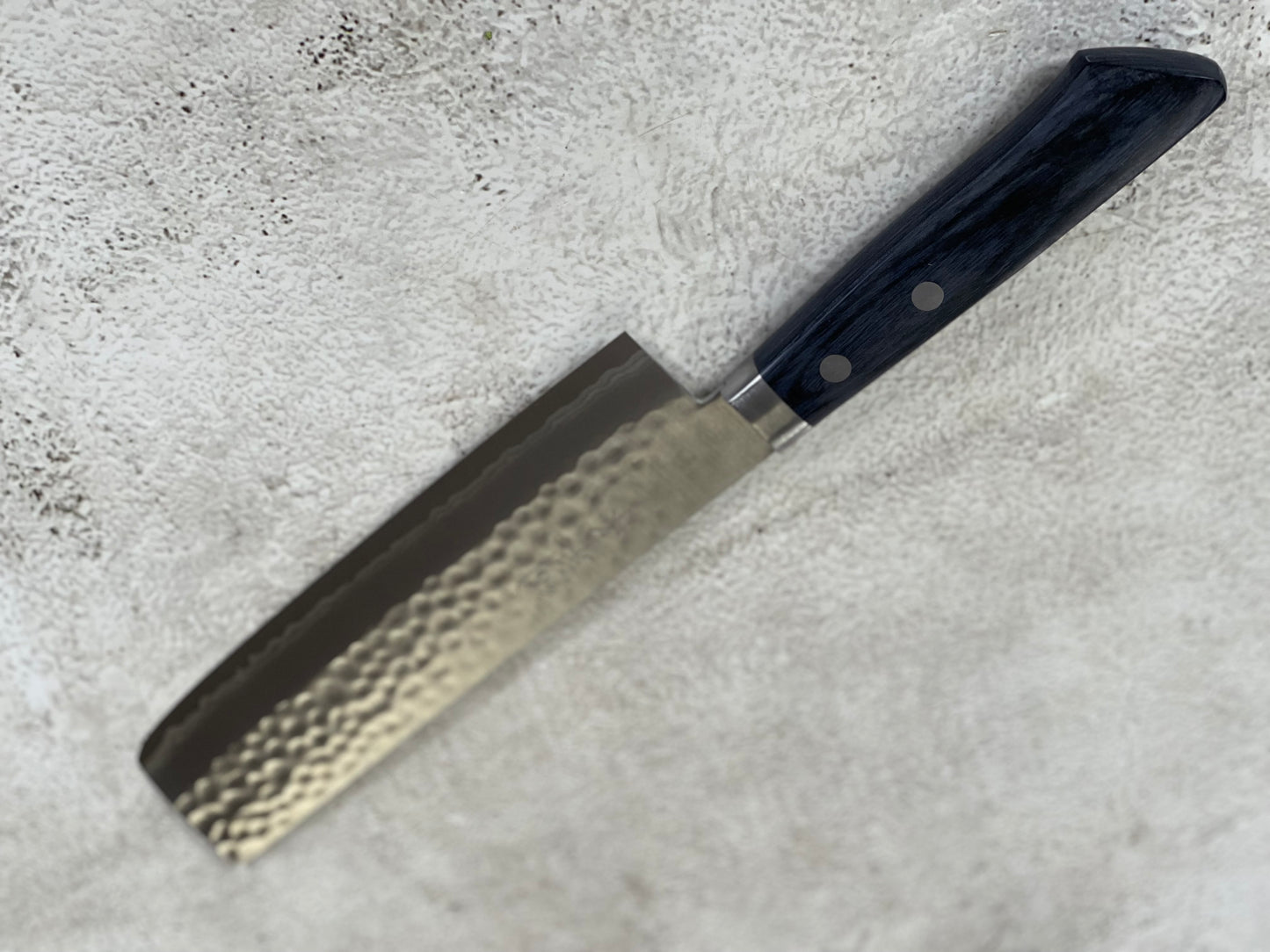 Masutani Kokuryu Usuba 160mm Blue Pakkawood Handle