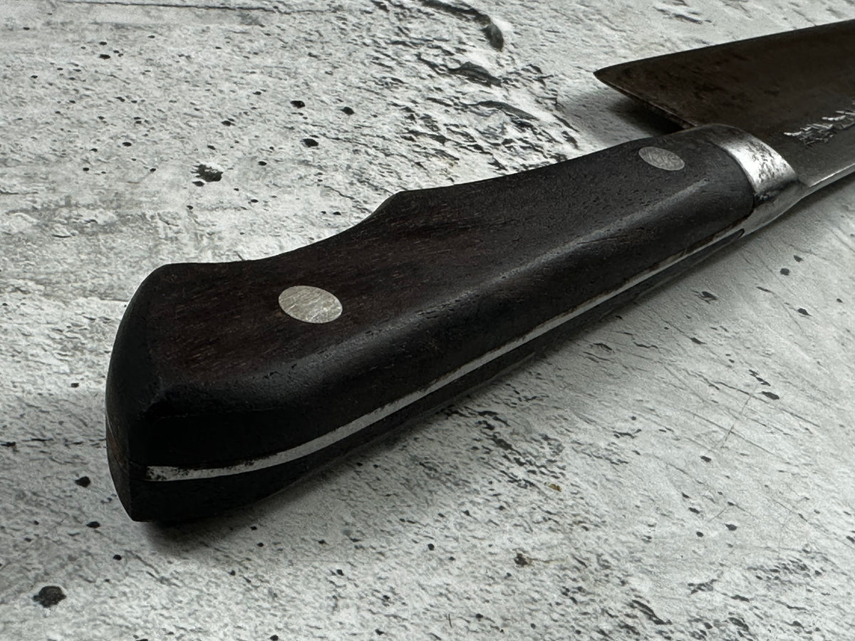 Vintage Minamoto Kougetsu Carbon Steel Gyuto Knife 240mm 2305