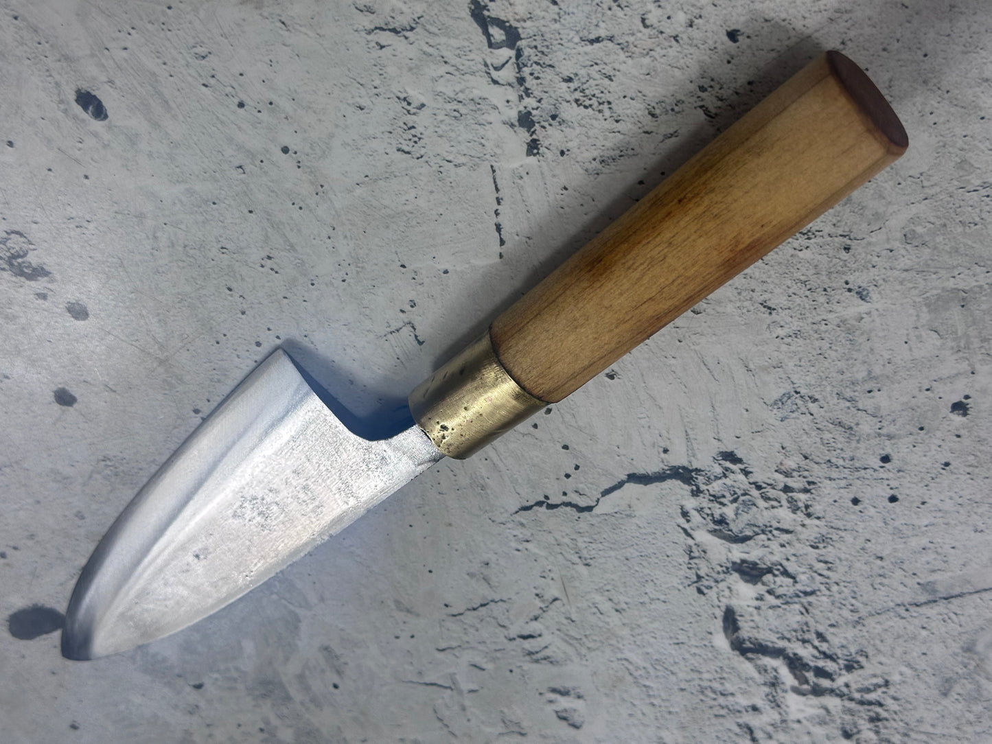 Vintage Sakai Kokaji Takehiro Deba Knife 140mm Carbon Steel 2144