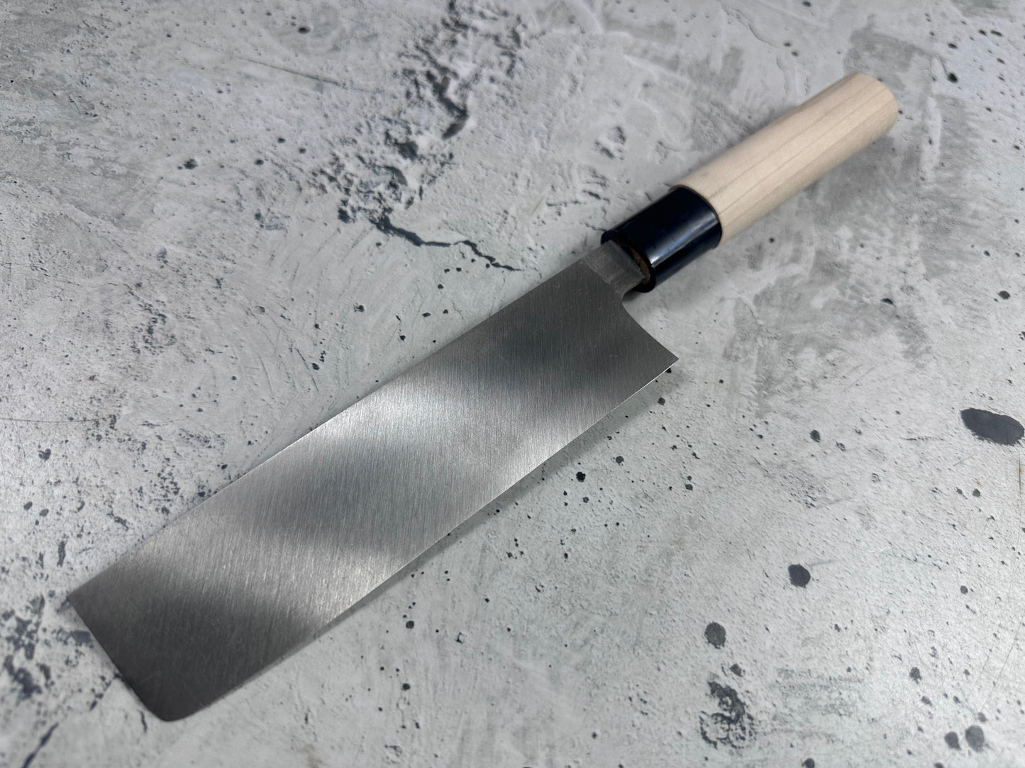 Vintage Feather Usuba Knife 150mm Carbon Steel 2158
