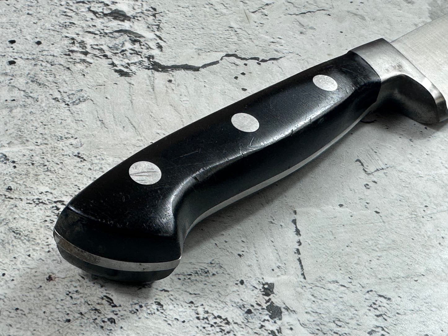 Vintage French Chef Knife 170mm High Carbon Steel Made in France 2125