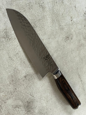 Second Hand Shun Premier Santoku Knife 1968