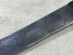 Vintage Gustav Emil Ern Butcher Machete Knife 250mm Made in Germany 🇩🇪 Cabon steel 1928