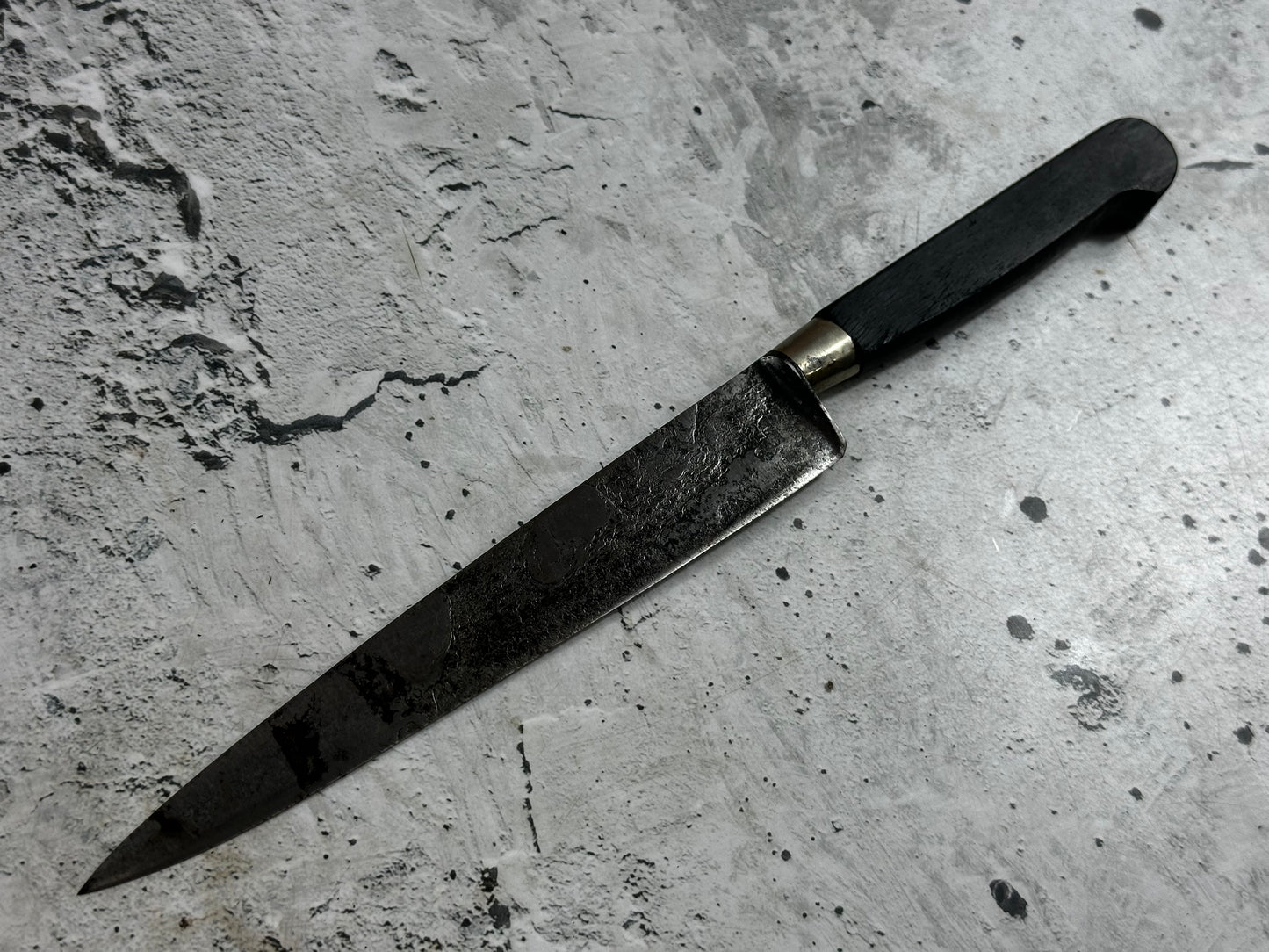 Vintage Nogent Knife  Set 2x Carbon Steel Made in France 🇫🇷 2044