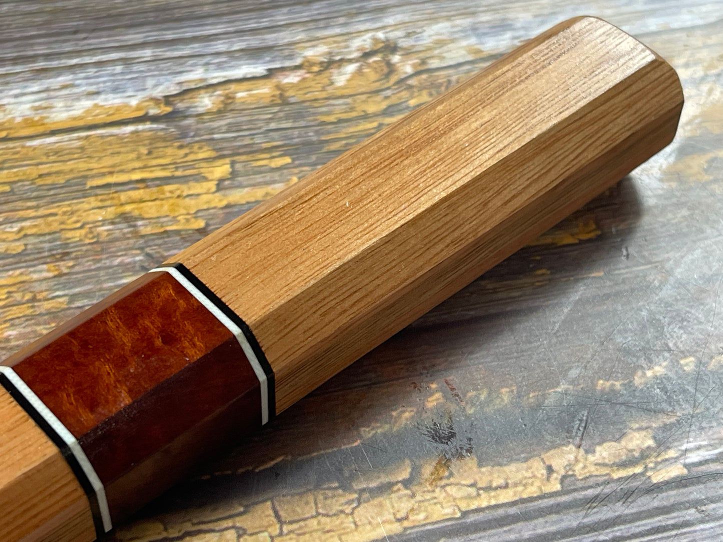 HG Blade Kiritsuke Knife 210mm Kurouchi Finish 1084 High Carbon Steel