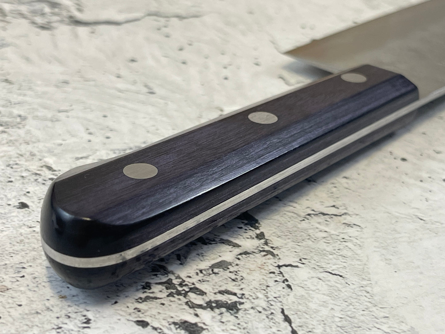 Tsunehisa G3 Nashiji Purple Nakiri 170mm - Made in Japan 🇯🇵