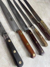 Load image into Gallery viewer, Vintage Sabatier Knife Set 6x Made in France 🇫🇷 1992