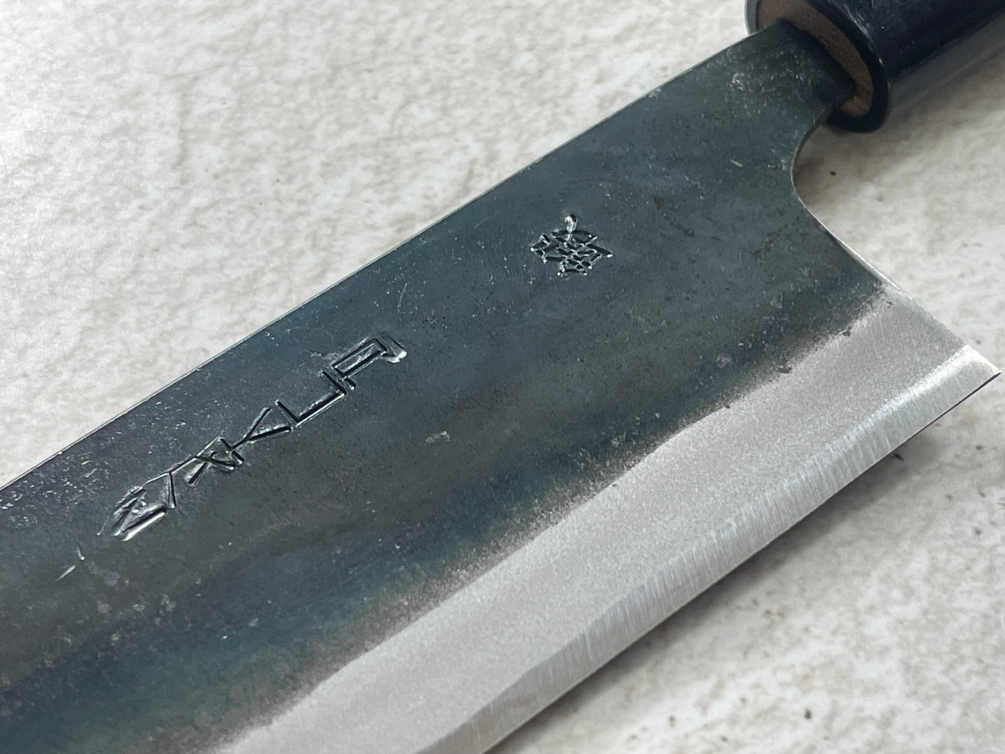 Zakuri Aokami Steel Kuro Nakiri Knife 165mm - Made in Tosa 🇯🇵 Japan
