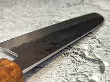 Load image into Gallery viewer, Santoku 150mm  Stainless K110 Rosewood and Amboyna Burl Timber Handle