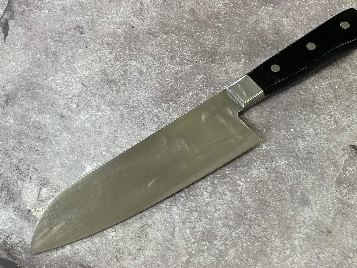 Vintage Japanese Santoku Knife 170mm Made in Japan 🇯🇵 1652