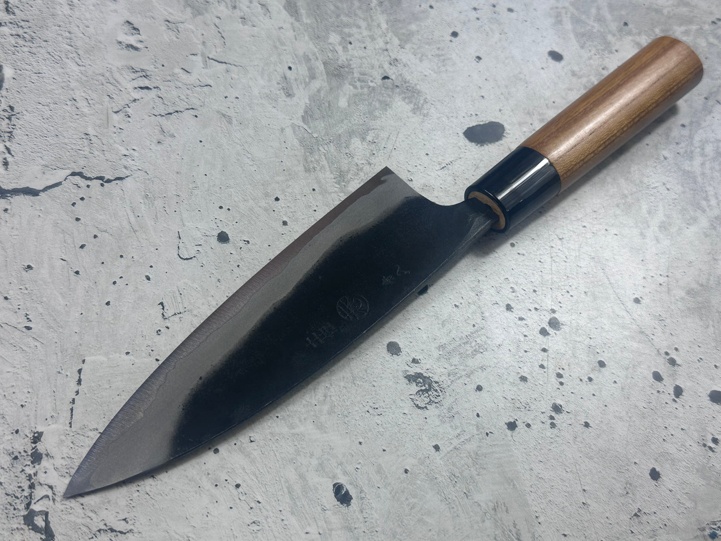 Kyohei Shindo Warikomi Blue #2 Kurouchi Funayuki 170mm