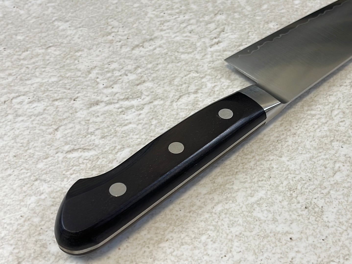 Tsunehisa VG1 Gyuto Knife 210mm Black Pakkawood Handle - Made in Japan 🇯🇵