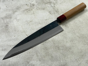 Muneishi Aogami 2 Iron Clad Gyuto 240mm Kurouchi Finish