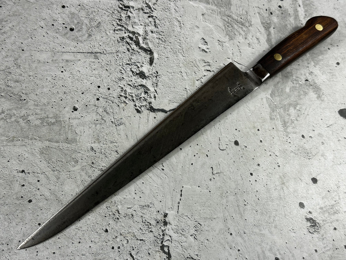 Vintage Munemasa Cutlery Sujihiki Knife 240mm Carbon Steel 2291