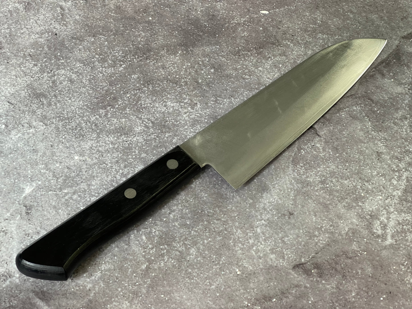 Vintage Japanese Santoku Knife 170mm Made in Japan 🇯🇵 1645