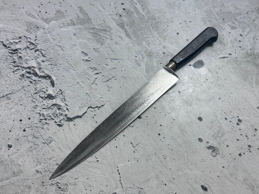 Vintage Sabatier Nogent Flexible Slicing Knife 200mm Carbon Steel 2179