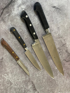 Vintage French Knife Set 4x Made in France 🇫🇷 1589