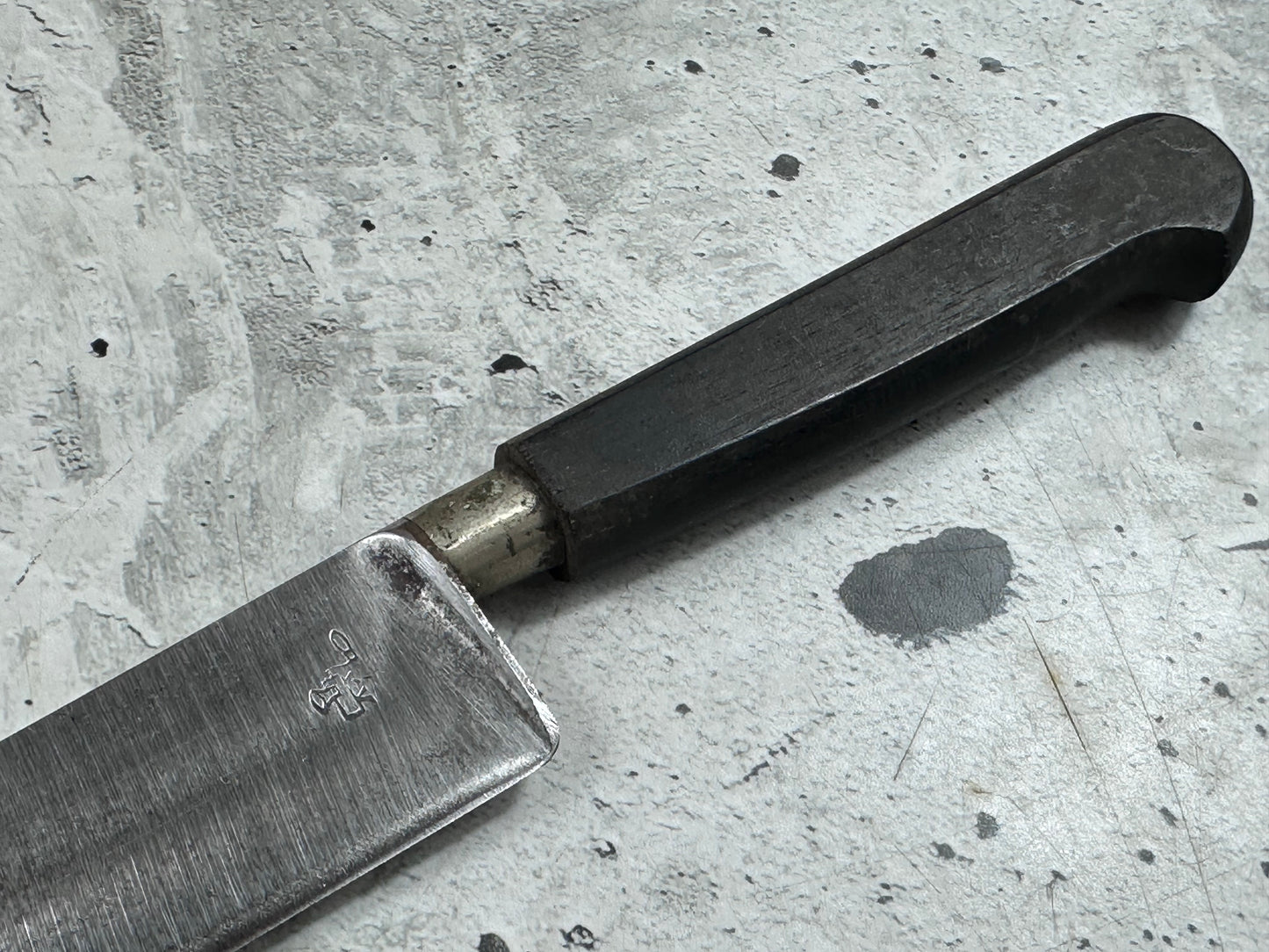 Vintage Sabatier Nogent Flexible Slicing Knife 200mm Carbon Steel 2182