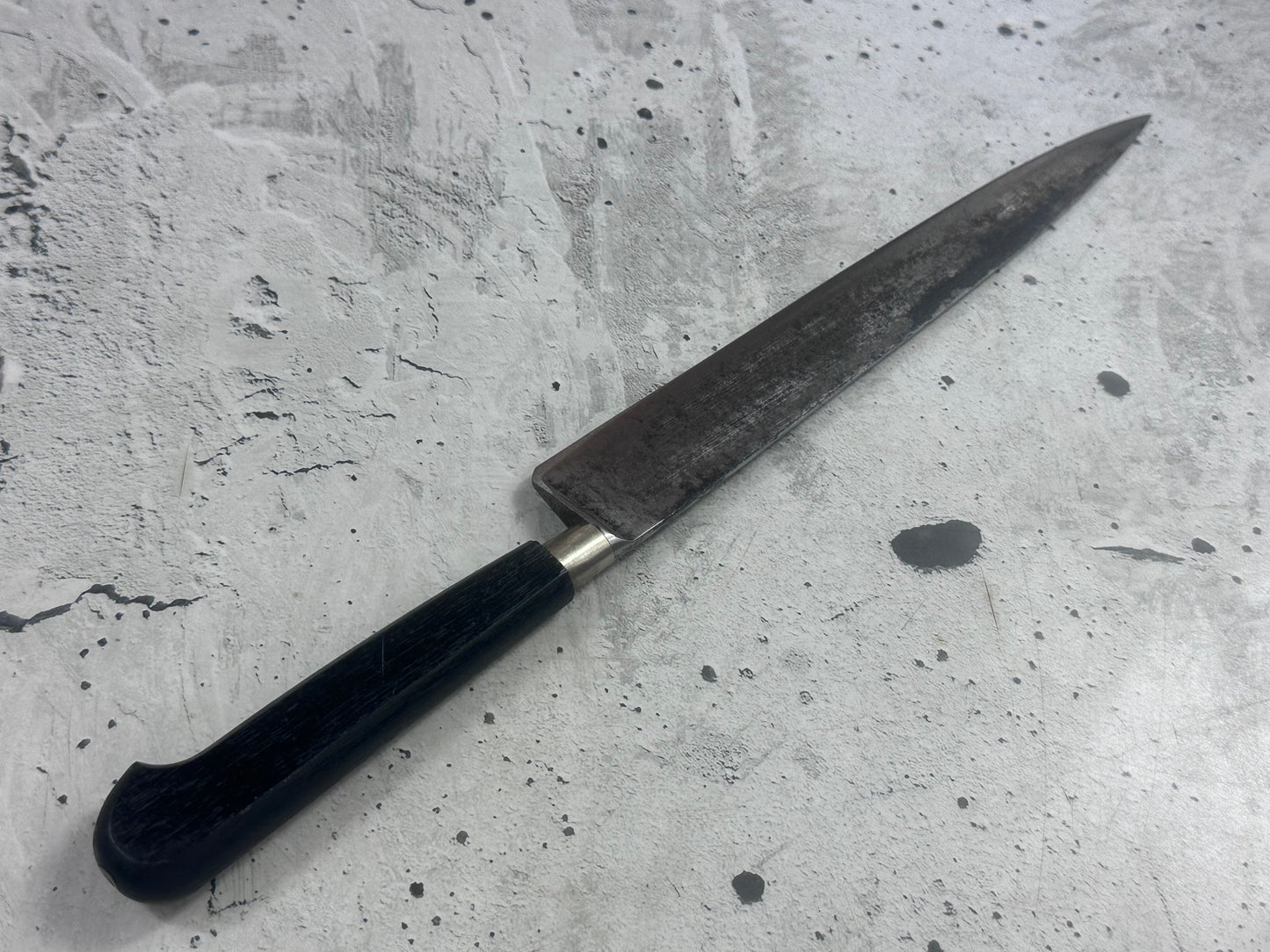 Vintage Sabatier Nogent Slicing Knife 200mm Carbon Steel 2178
