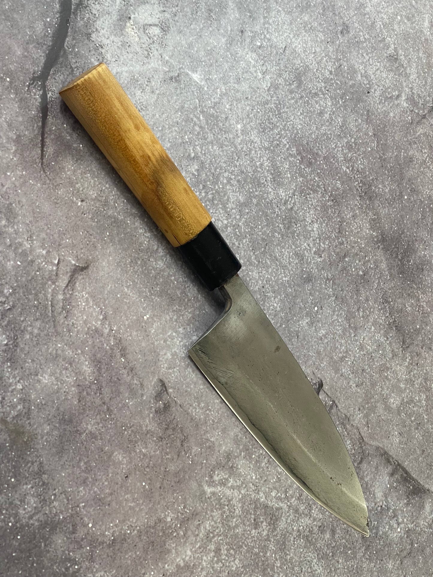 Vintage Japanese Deba Knife 150mm Made in Japan 🇯🇵 Carbon Steel 1755