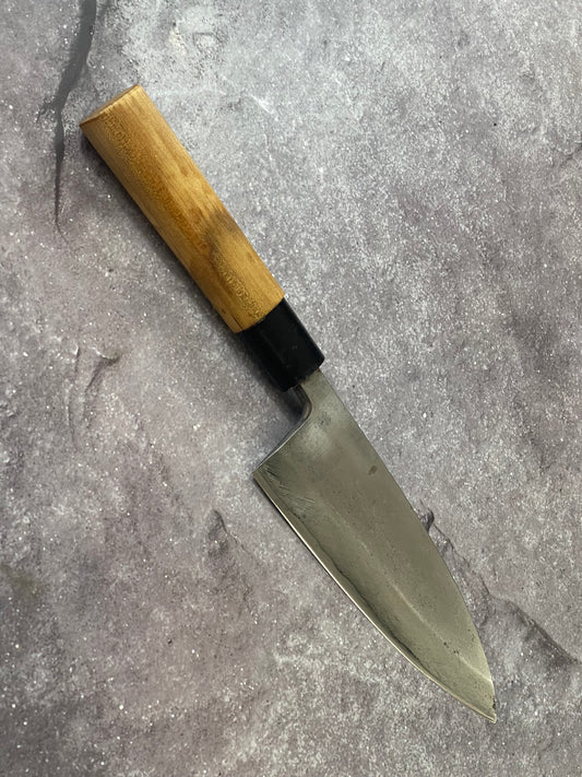 Vintage Japanese Deba Knife 150mm Made in Japan 🇯🇵 Carbon Steel 1755