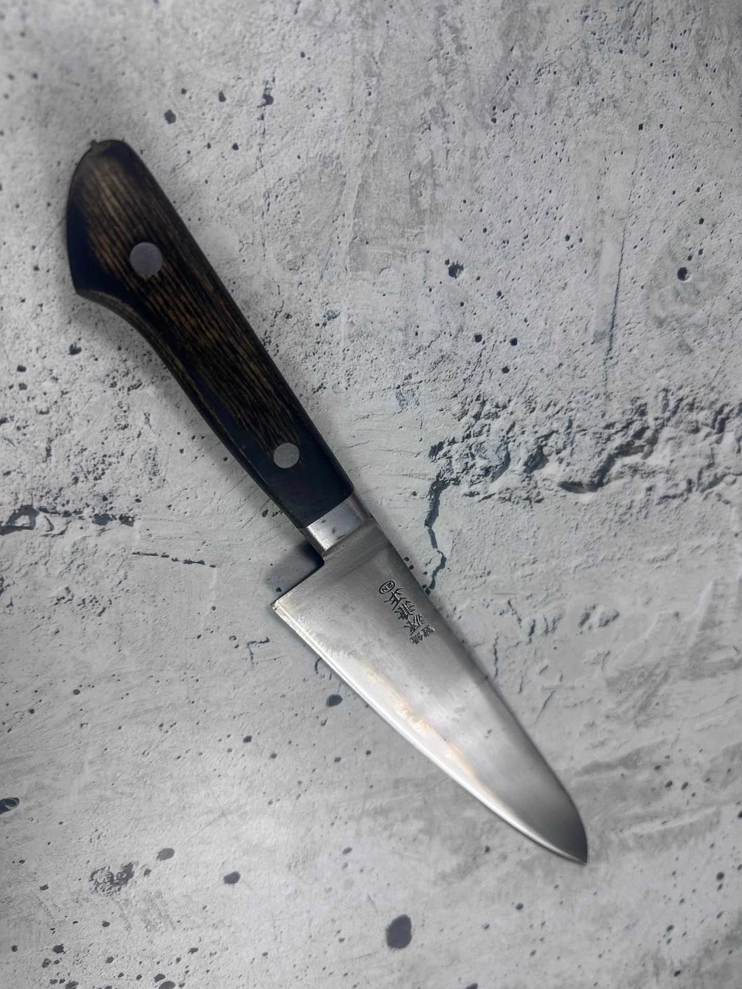 Vintage Japanese Gyuto Knife 210mm Carbon Steel  Made in Japan 2016