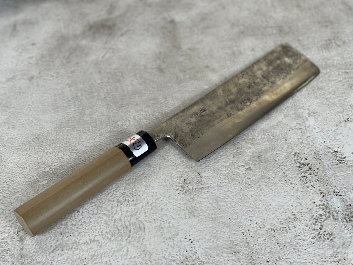 Fujiwara Nashiji 165mm Nakiri Knife (WA)