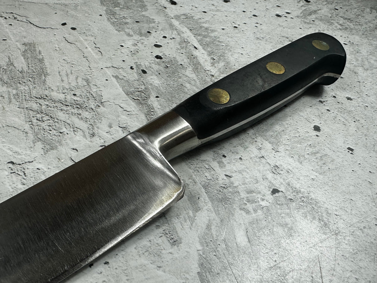 Vintage French Sabatier Slicing Knife 250mm High Carbon Steel POM Handle 2248