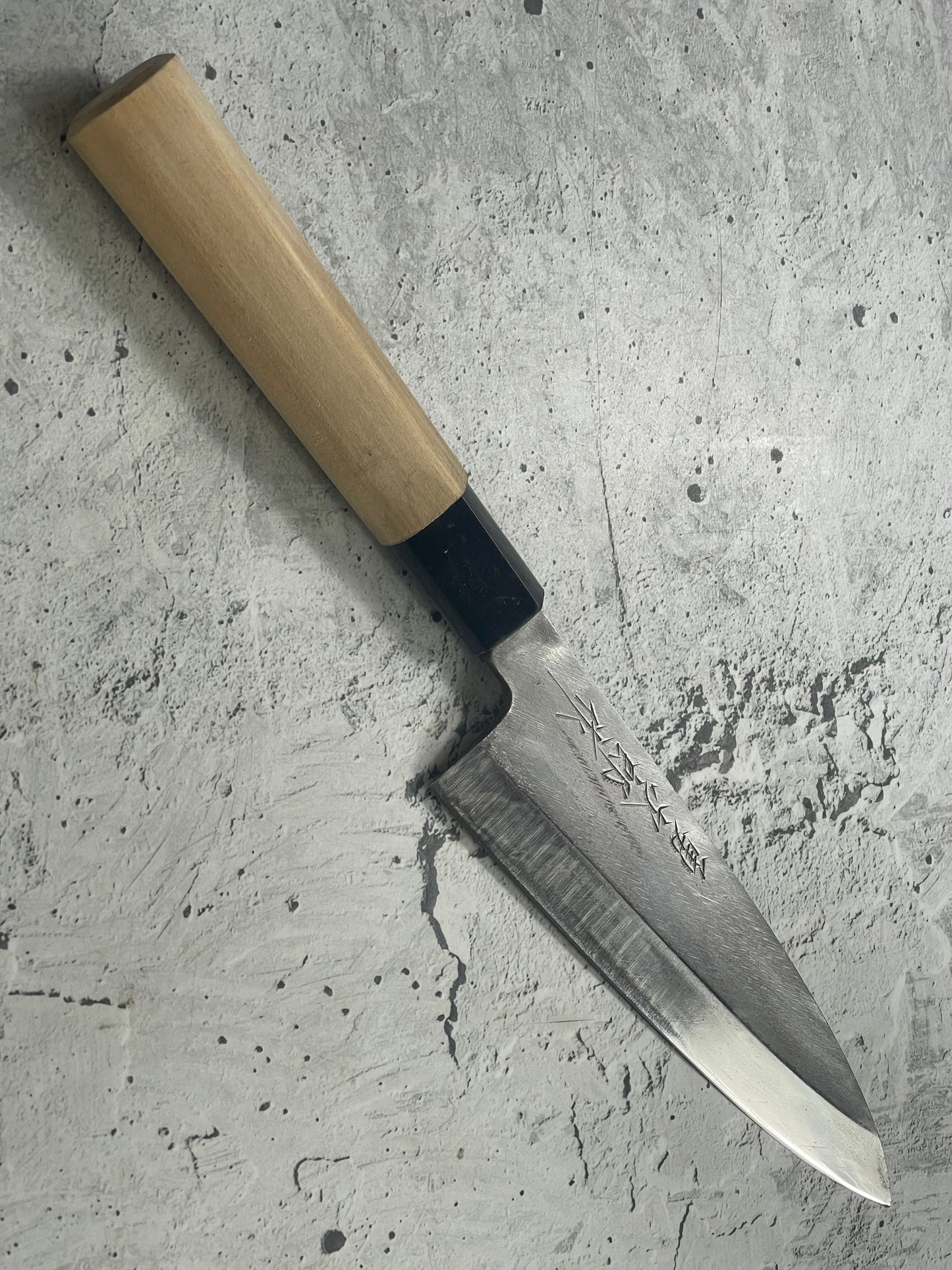 Vintage Japanese Funayuki Knife 150mm Made in Japan 🇯🇵 Carbon Steel 1759