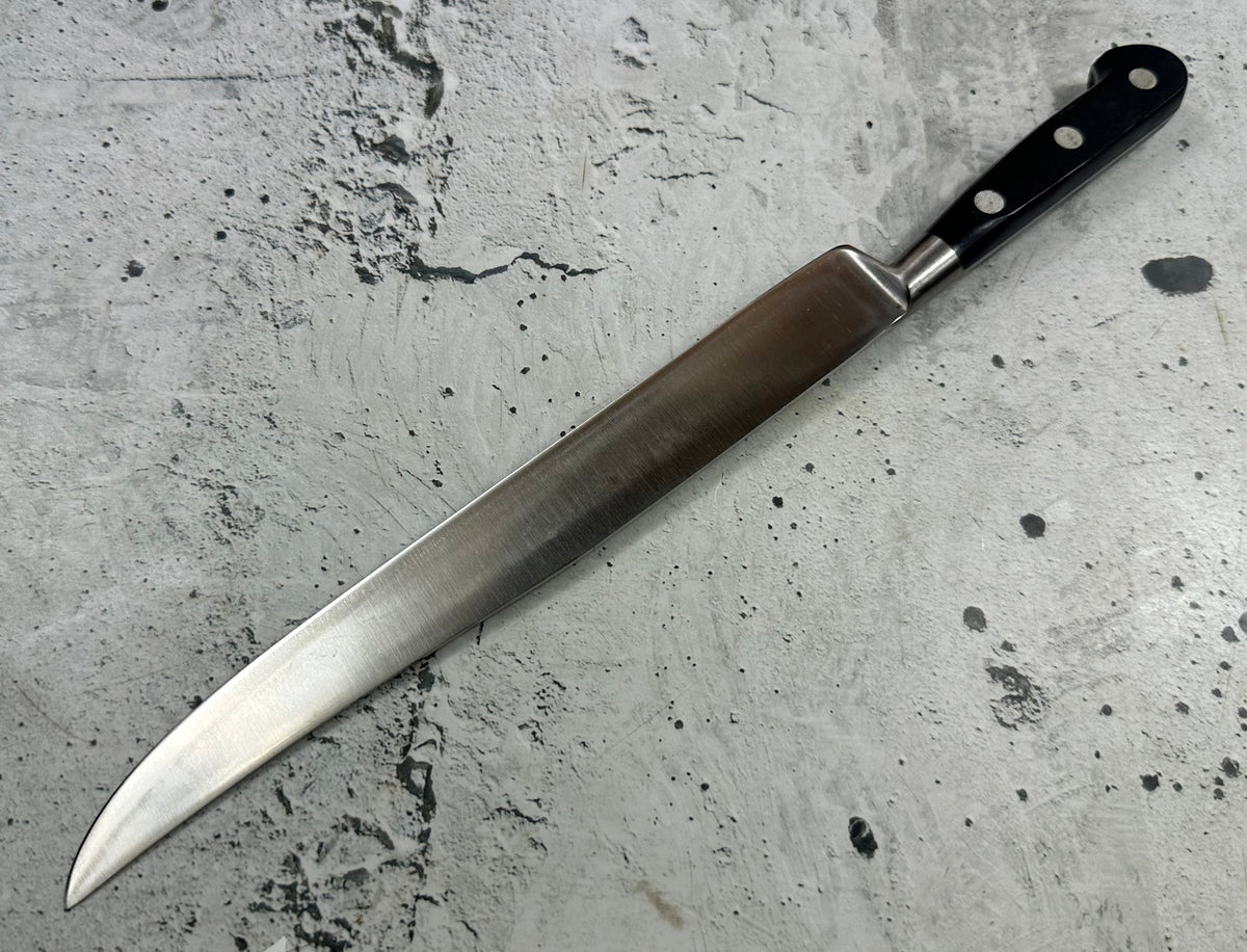 Vintage French Sabatier Carving Knife 220mm High Carbon Steel POM Handle  2269