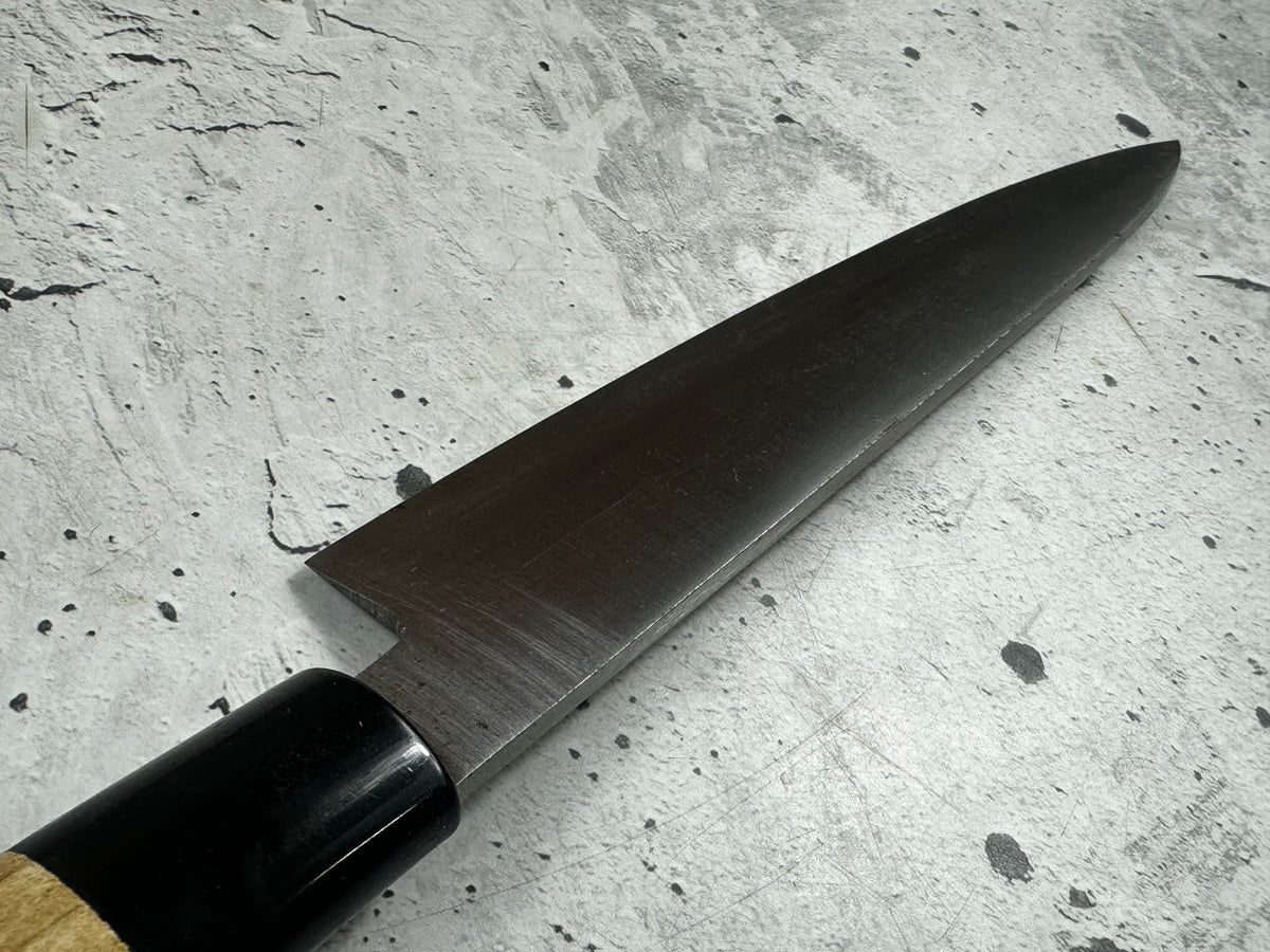 Vintage Kagemitsu Yanagiba Knife 210mm Carbon Steel Magnolia Wood Handle 2245