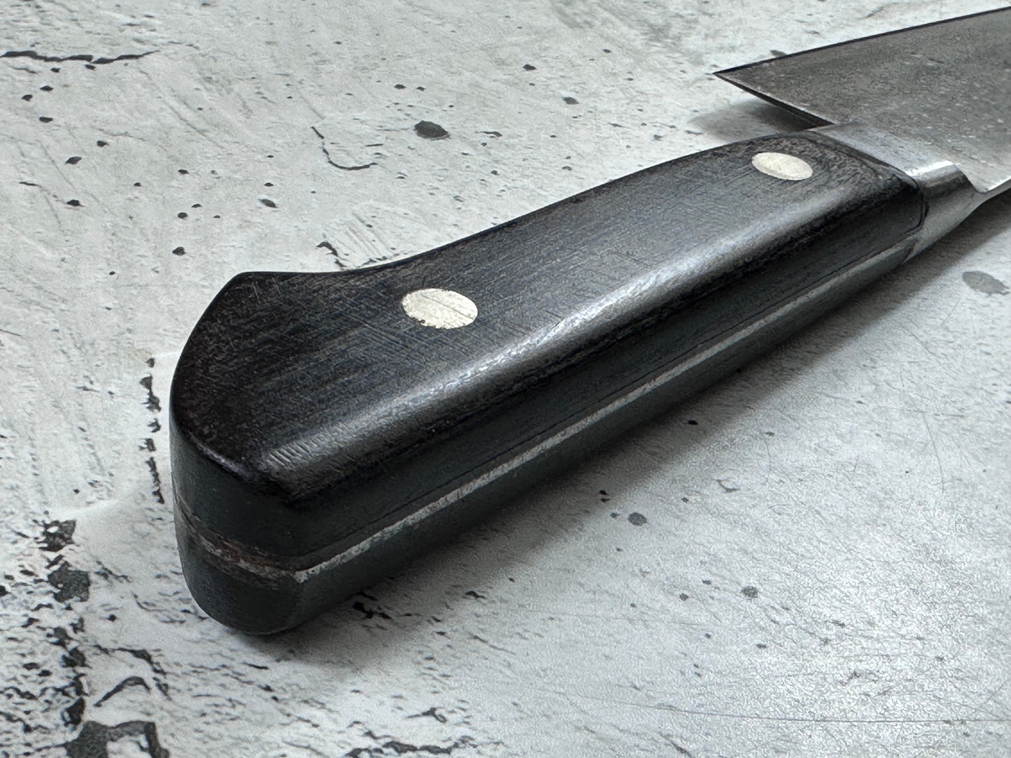 Vintage Kanehiro Santoku Knife 170mm Carbon Steel 2141