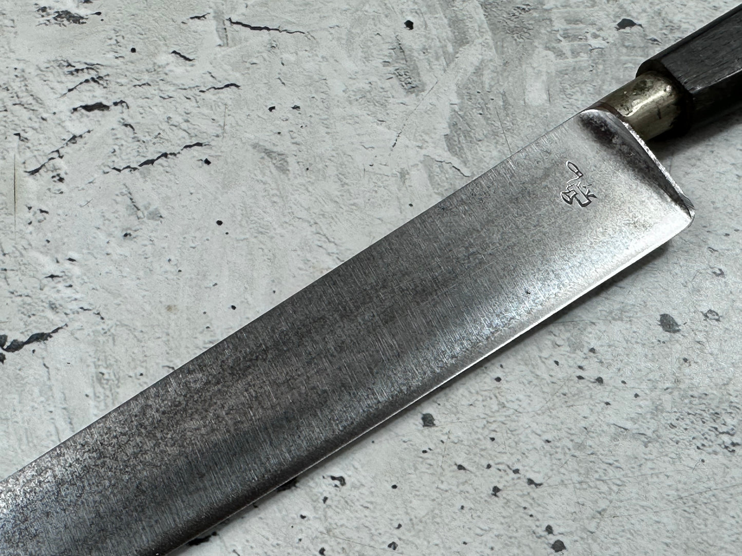 Vintage Sabatier Nogent Flexible Slicing Knife 200mm Carbon Steel 2182