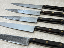 Load image into Gallery viewer, Vintage French Chef Knife Set 5x Made in France 🇫🇷 1358