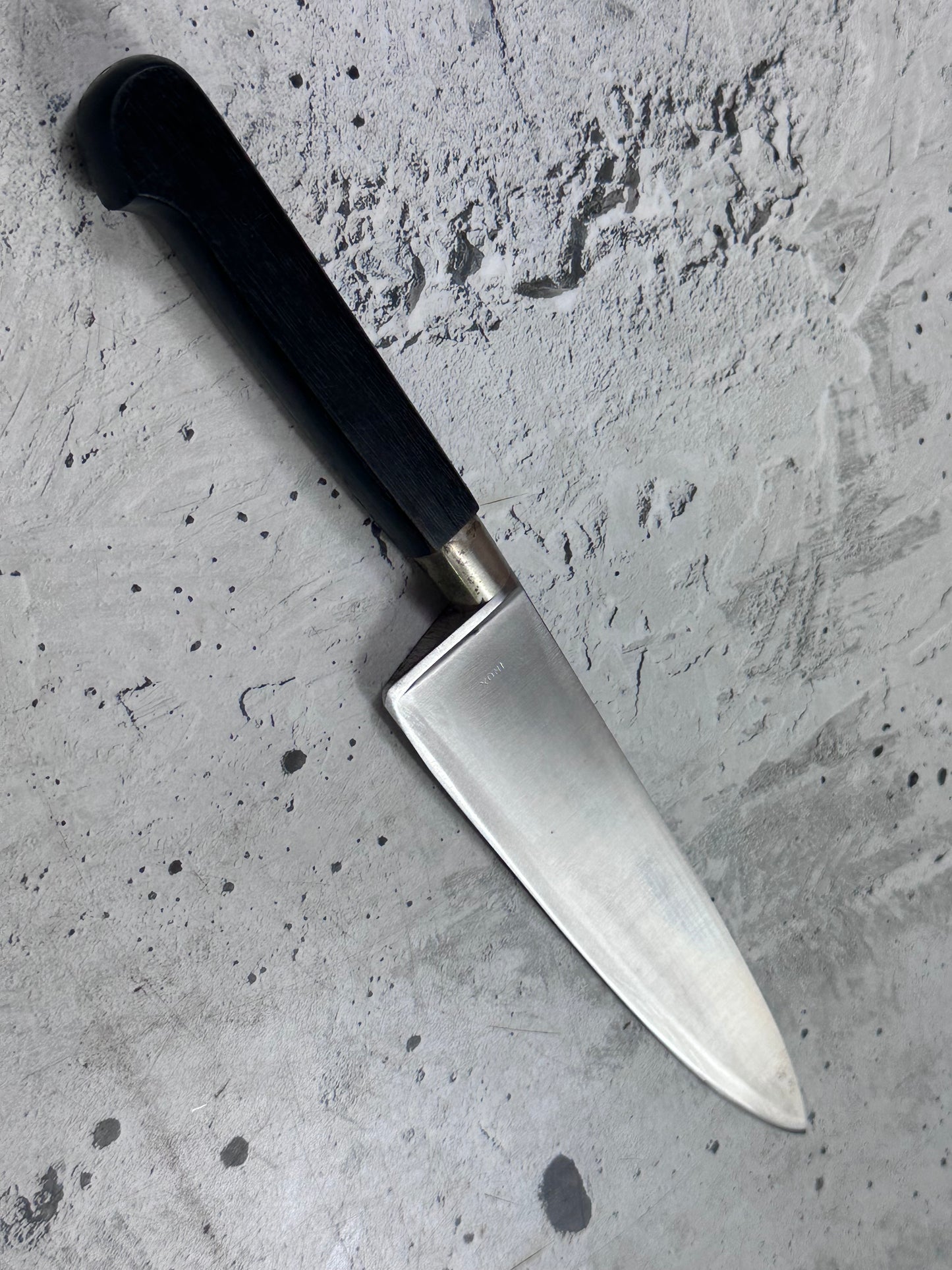 Vintage Sabatier Nogent Chef Knife 170mm Inox Steel Wood Handle 2189