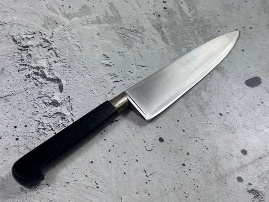 Vintage Sabatier Nogent Chef Knife 170mm Inox Steel Wood Handle 2189