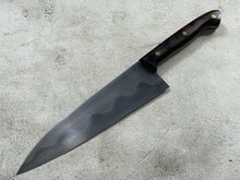 Load image into Gallery viewer, Keskin Migaki Full Tang Gyuto 210mm m Rosewwod &amp; Learher sheath
