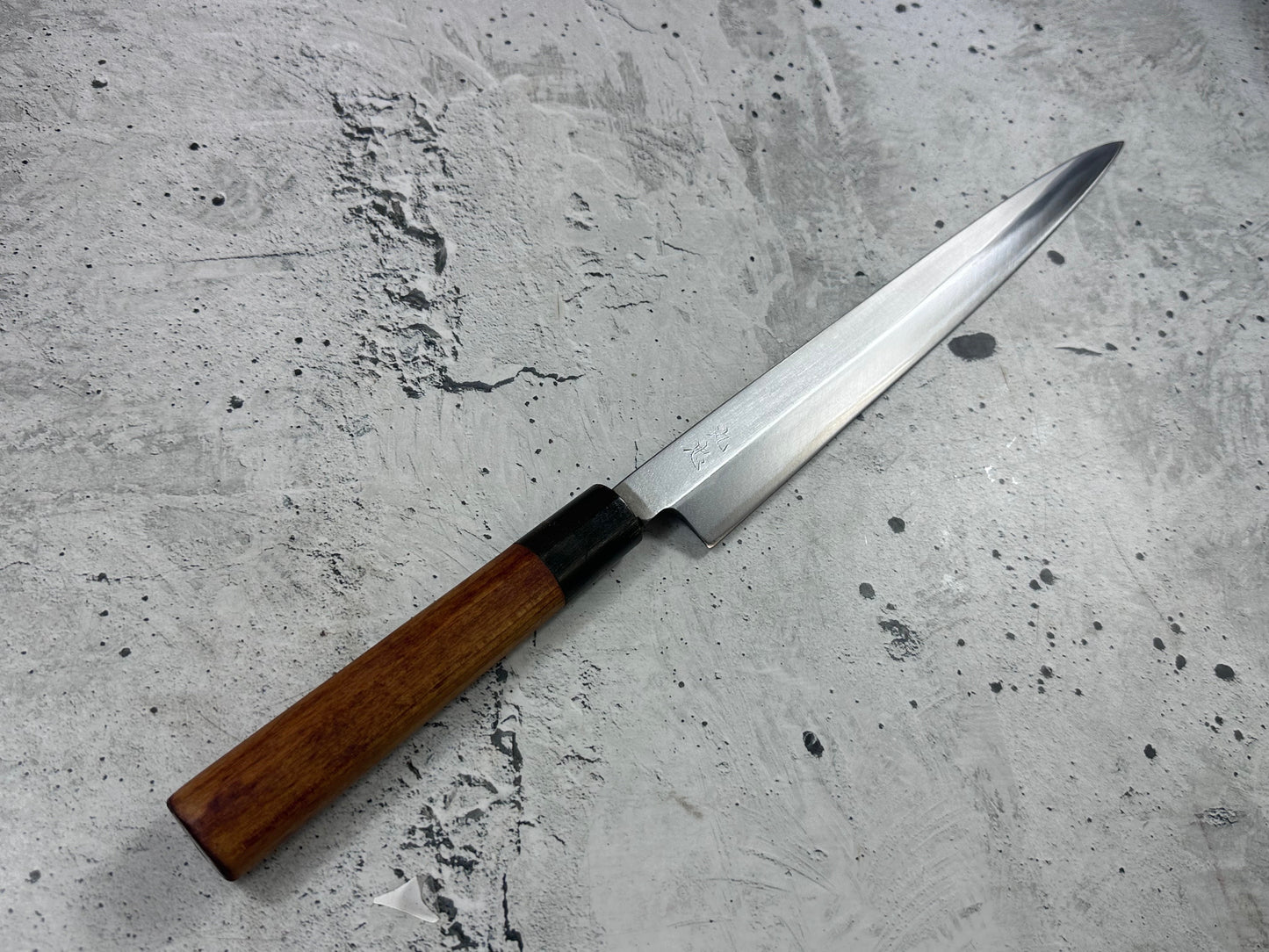 Vintage Sakai Takayuki Yanagiba Knife 300mm Carbon Steel Original Box 2134