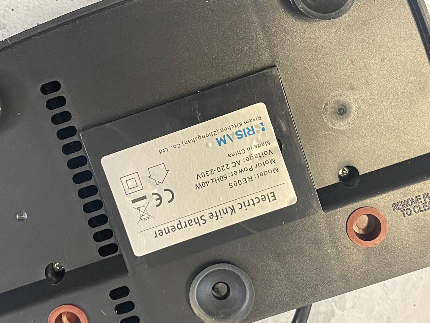 New Risan Two Stage Electric Knife Sharpener