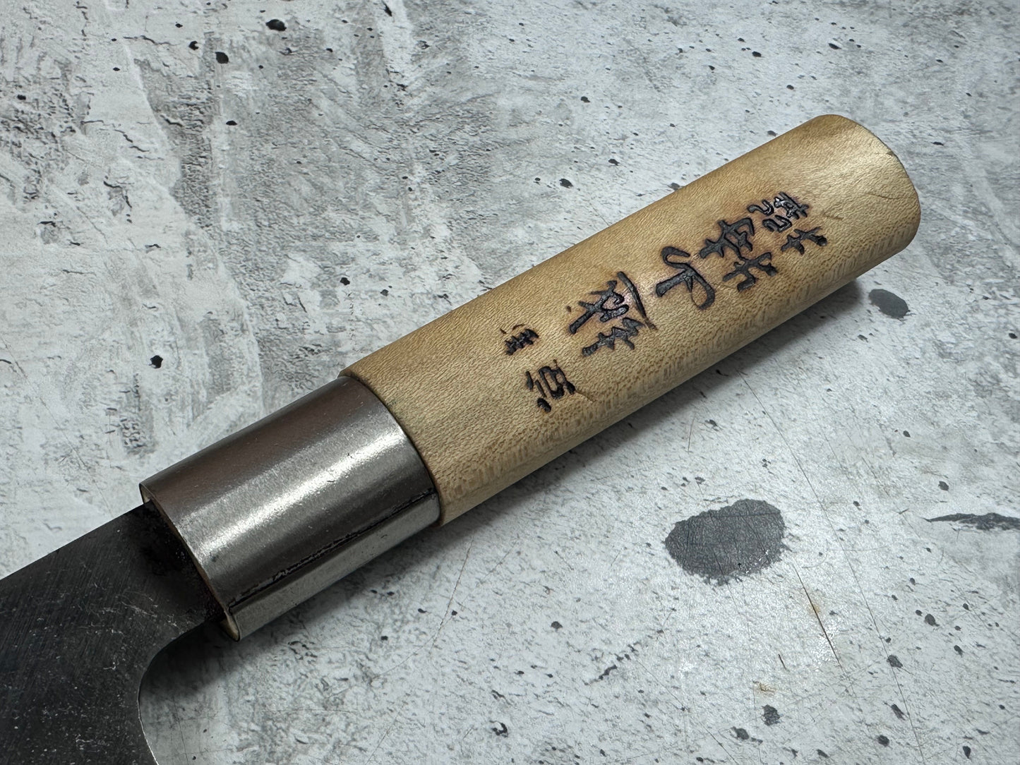 Vintage Sakai Takayuki Funayuki Knife 170mm Carbon Steel Original Box 2135