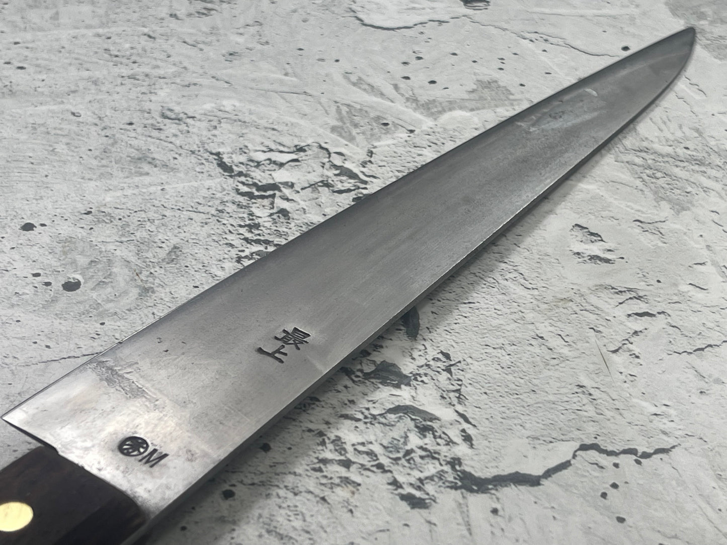 Vintage Masamoto Sujihiki Knife 250mm Carbon Steel Made in Japan 🇯🇵 1713