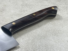 Load image into Gallery viewer, Keskin Migaki Full Tang Gyuto 210mm m Rosewwod &amp; Learher sheath