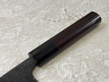 Load image into Gallery viewer, Tsunehisa Shirogami Kurochi Finish Ko-Bocho Knife 120mm - Made in Japan 🇯🇵