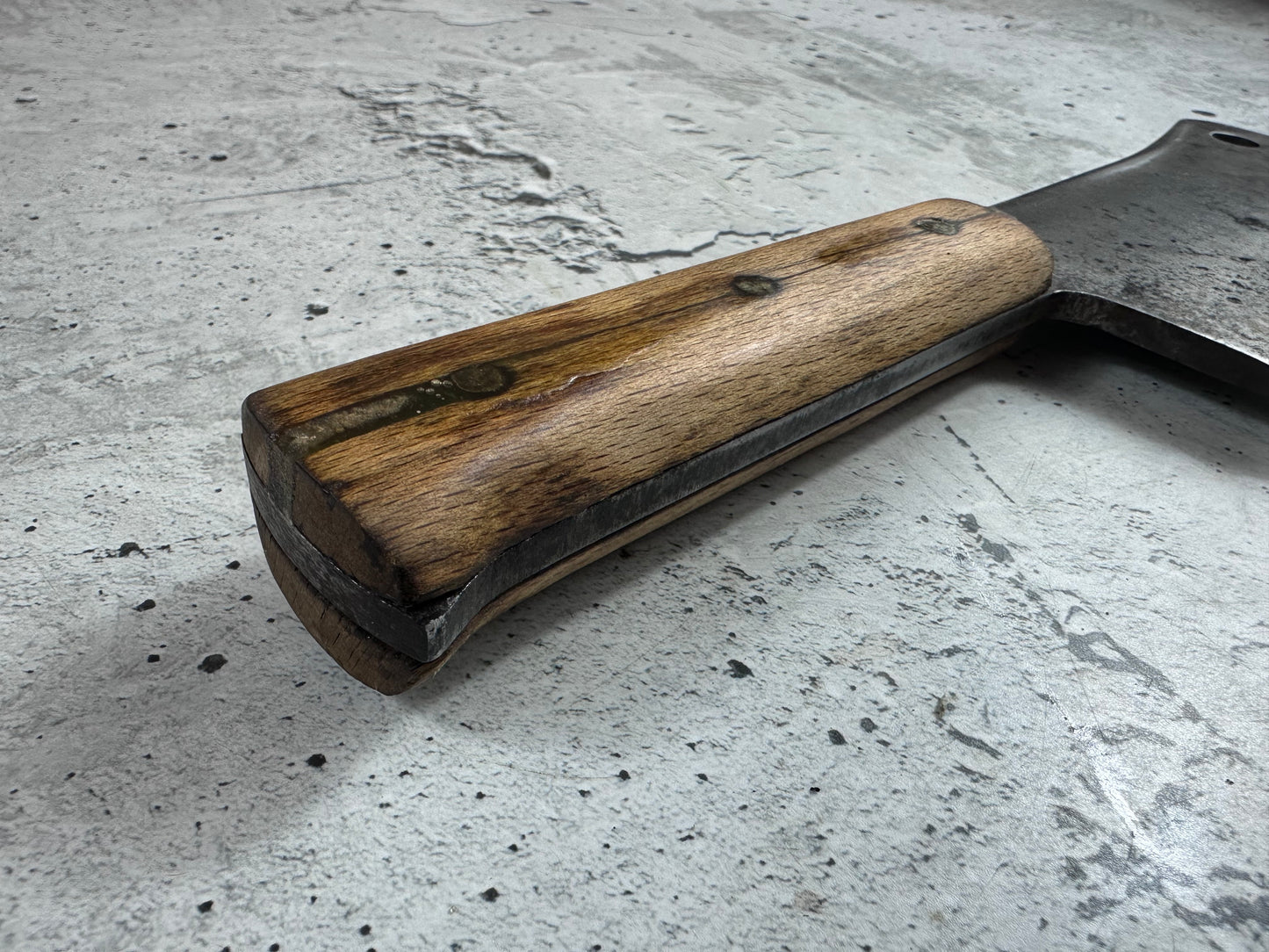 Vintage Gustav Emil Ern Cleaver Knife 180mm Made in German 2023