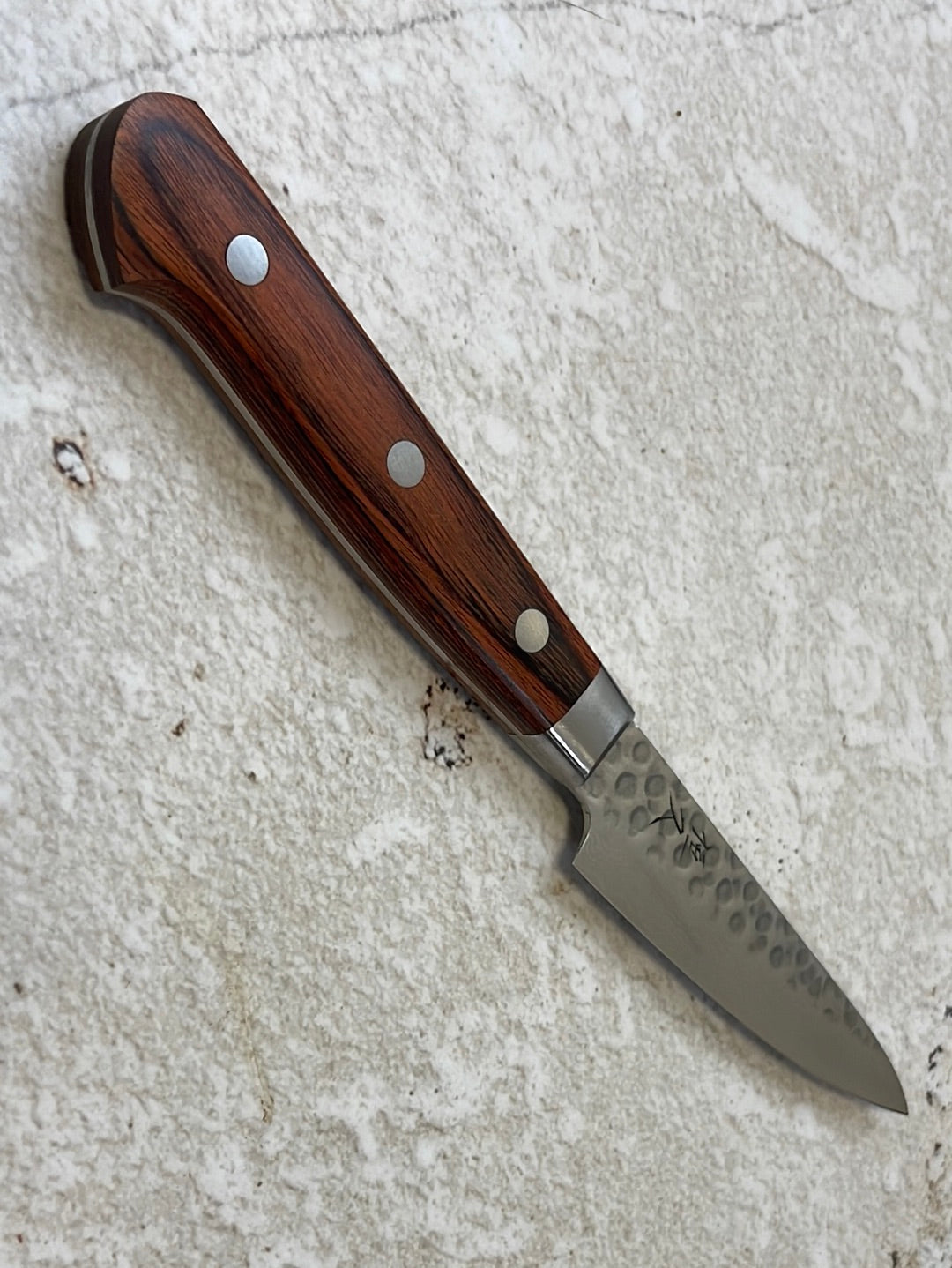 Tsunehisa VG10 Brown Pakka Petty 80mm - Made in Japan 🇯🇵