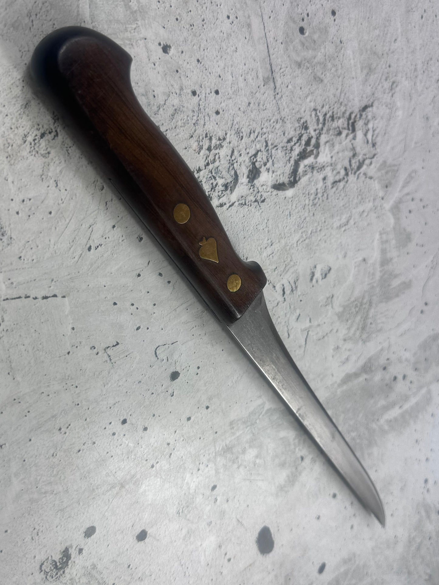 Vintage Friedr. Herder Abr. Sohn Flexible Fillet Knife 210mm Made in Germany 2113