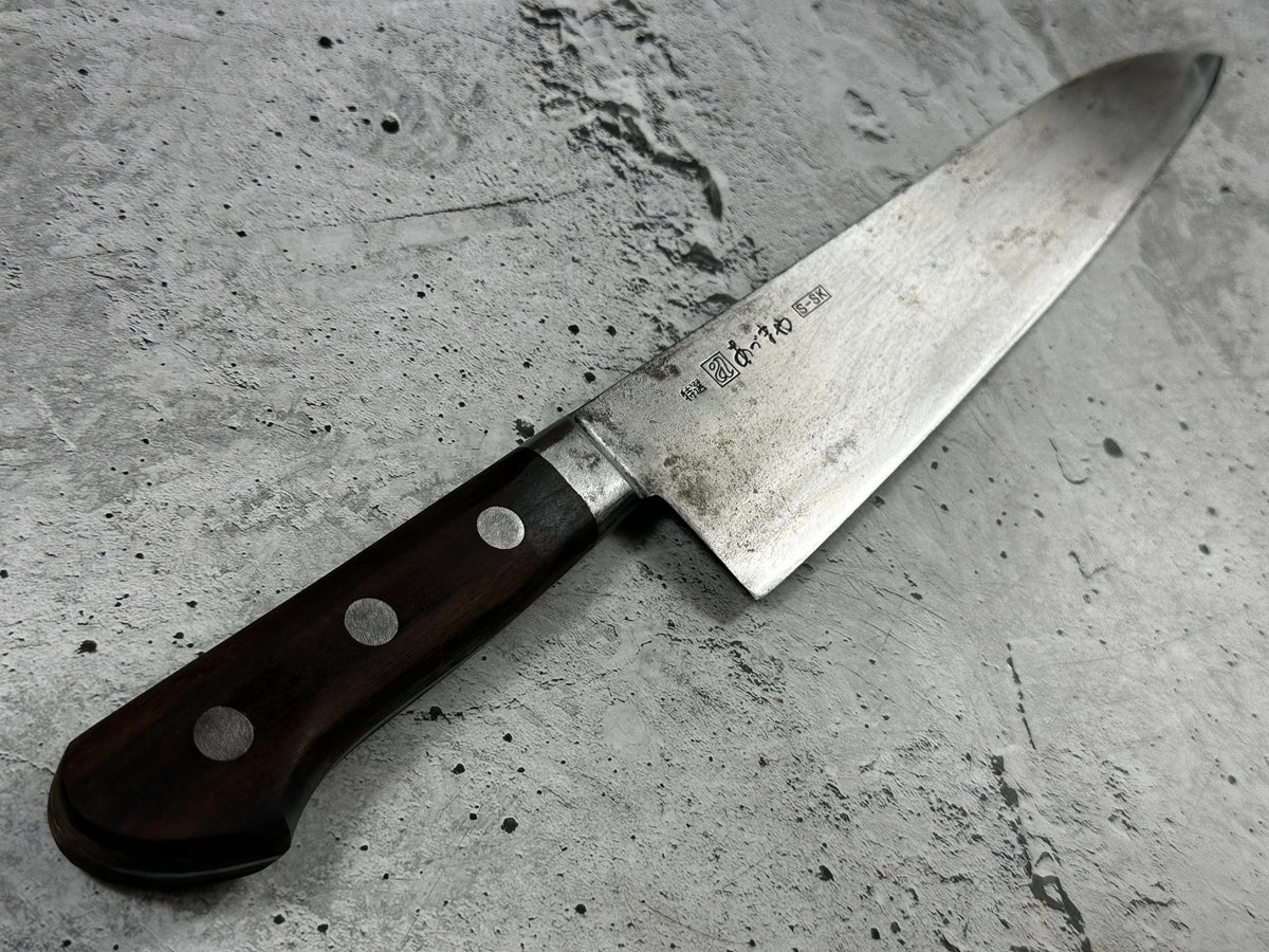 Vintage Munemasa "Azuma" Chef's Knife 240mm SK Carbon Steel 2288