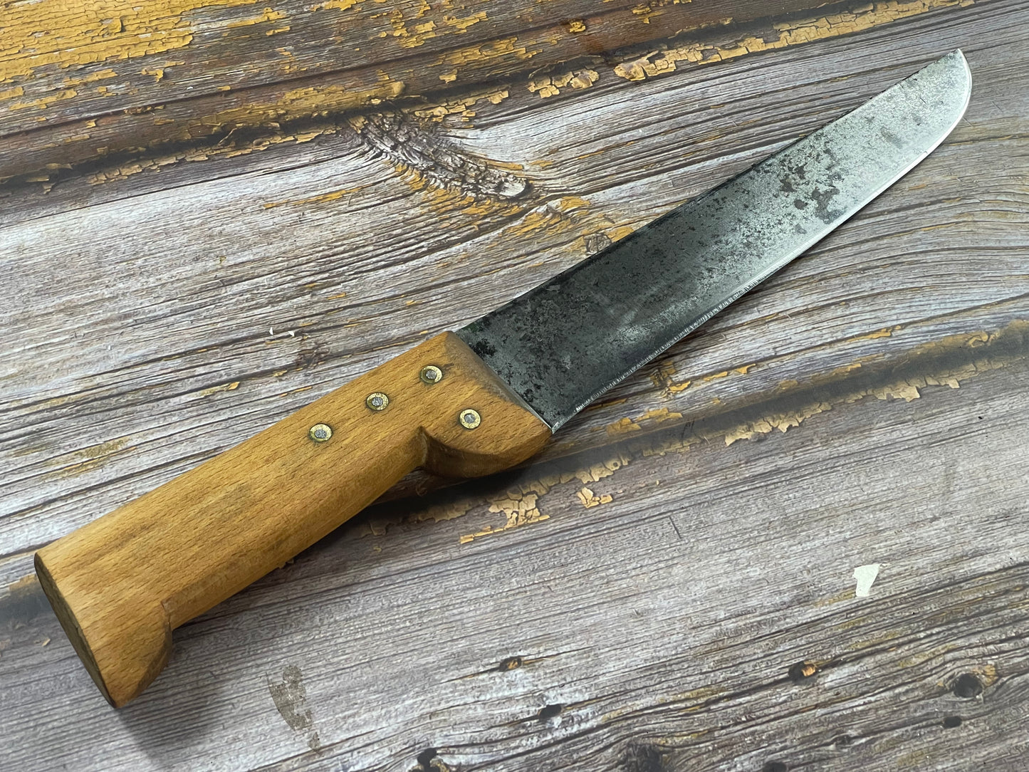 Vintage Pradel Carbon Steel Knife Set 2x Made in France 🇫🇷 1961