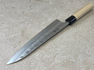 Tsunehisa G3 Nashiji HBC Gyuto 210mm - Made in Japan 🇯🇵 Magnolia Oval Wa Handle